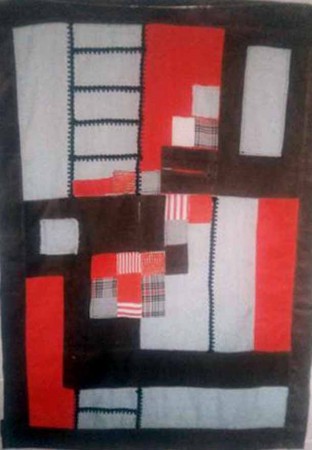 Po schodoch 100x130 cm